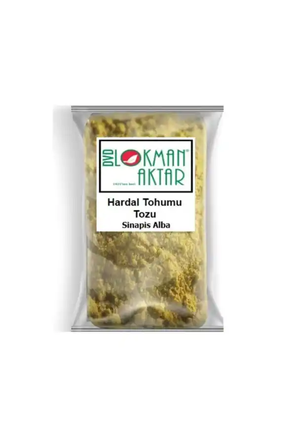 Sarı Hardal Tohumu Tozu 1 Kg, Lokman Aktar