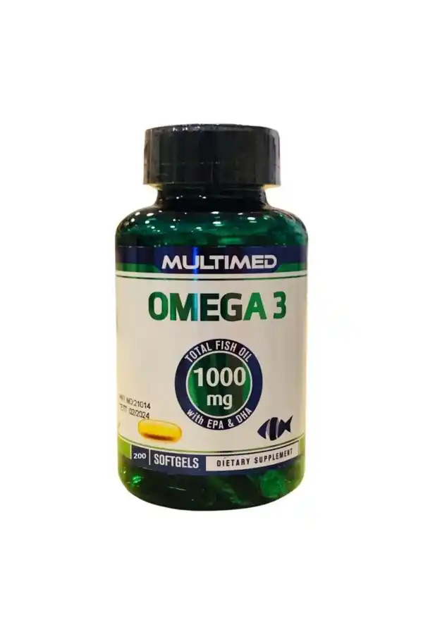 Omega 3 Yüksek Epa Dha 1000 Mg Balık Yağı 200 Softjel
