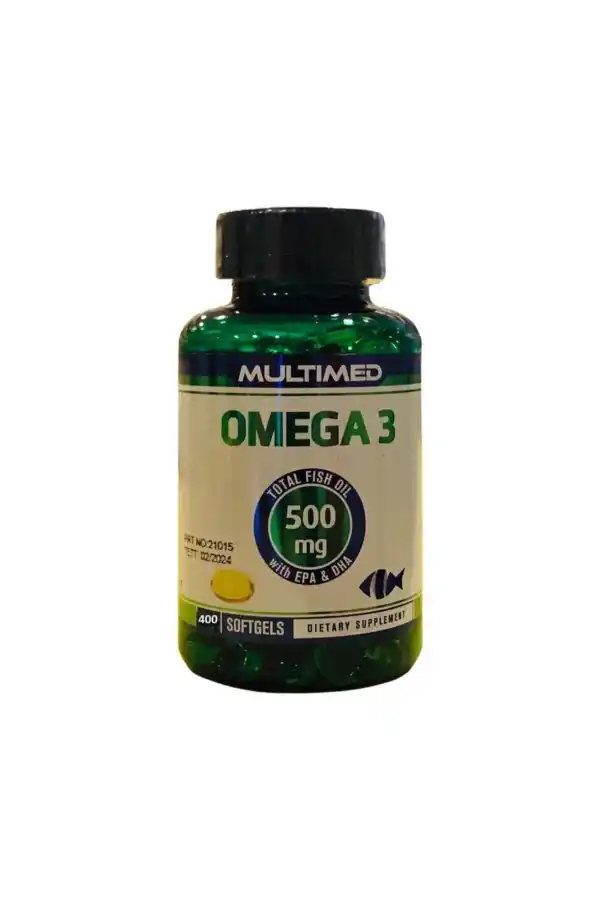 Omega 3 Yüksek Epa Dha 500 Mg Balık Yağı 400 Softjel