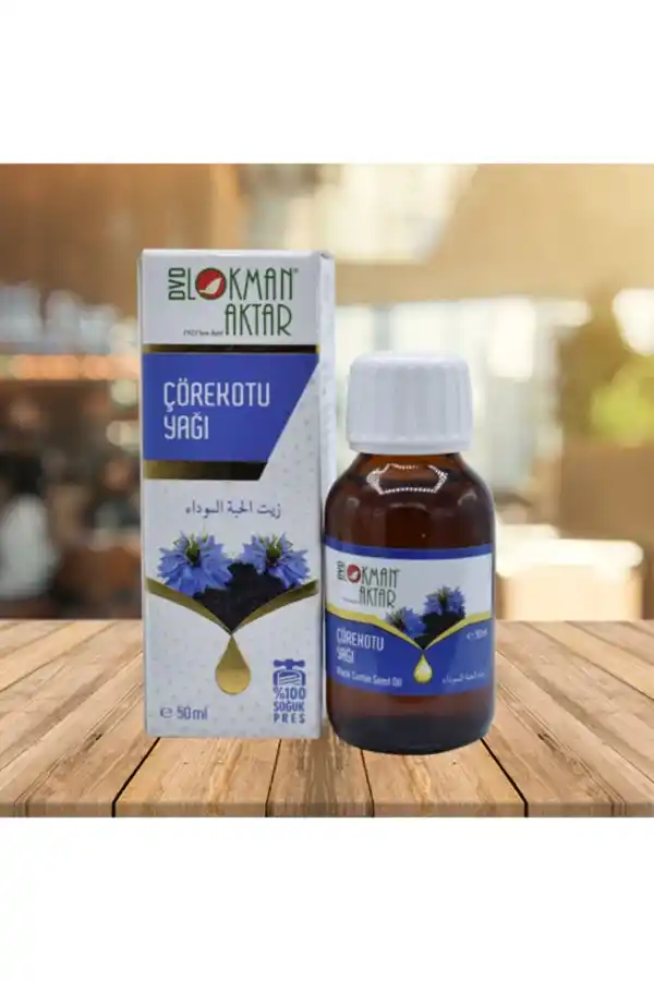 Çörekotu Yağı 50 ml + Tatlı Badem Yağı 50 ml + Kantaron Yağı 50 ml, Lokman Aktar