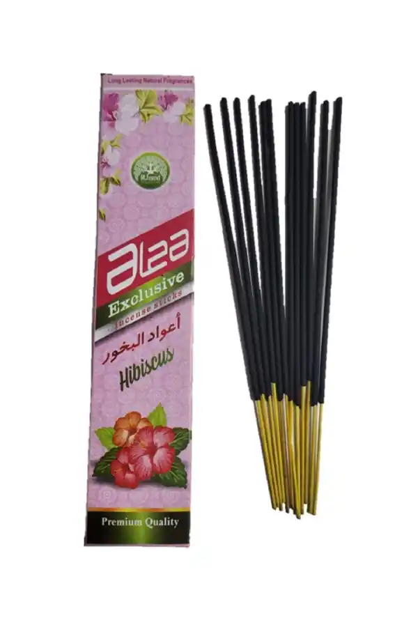 Hibisküs (hibiscus) 1 Inci Sınıf Doğal El Yapımı Tütsü Çubuğu 1 Paket