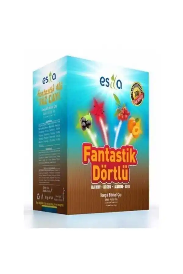 3 Kutu (135 POŞET) Fantastik Dörtlü Form Çayı