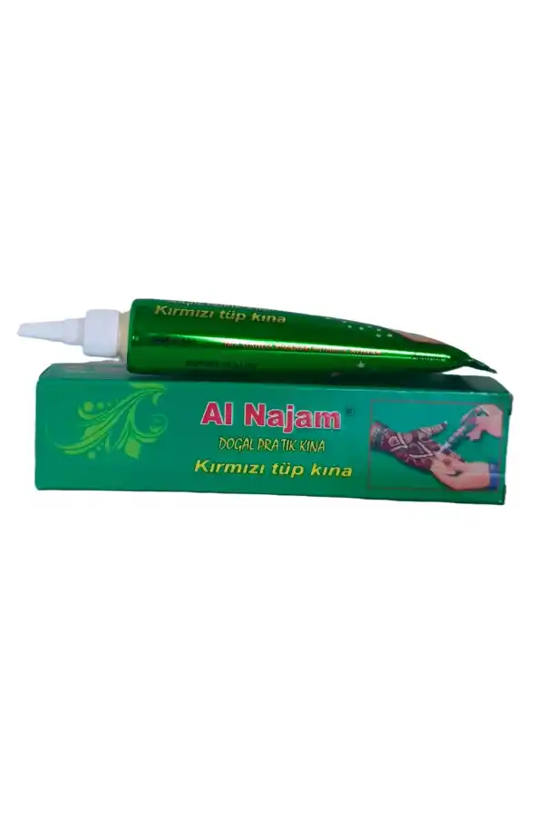 Kızıl (Kırmızı) Doğal Tüp Kına 30 gr Pratik kına