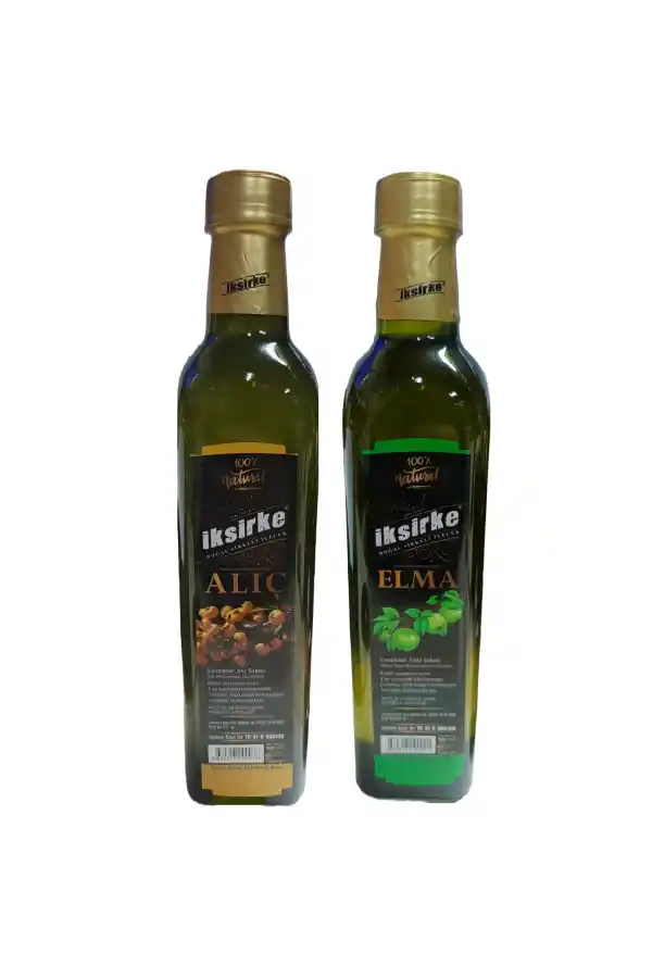 İksirke Alıç 500 ML + Ekşi Elma Sirkesi 500 ML