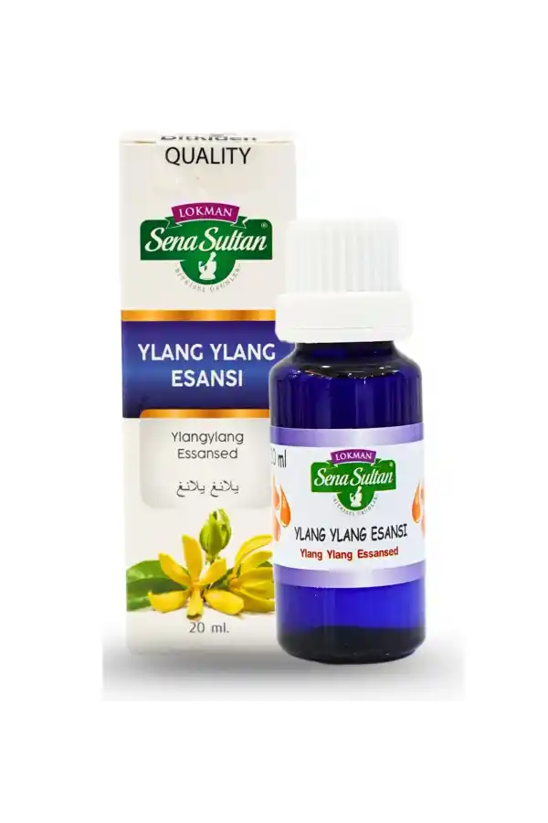 Ylang Ylang Yağ Esansı 20 ml Esansiyel Uçucu Yağ 20 ml, Lokman Sena Sultan