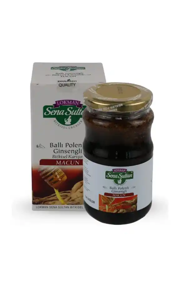 Ballı Polenli Ginsengli Macun 420 Gr, Lokman Sena Sultan, 2 Adet