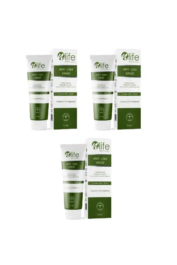 Anti Leke Kremi Koyu Leke Karşıtı Bakım Tüm Ciltler 75 ml 3Adet, Lokman Sena Sultan