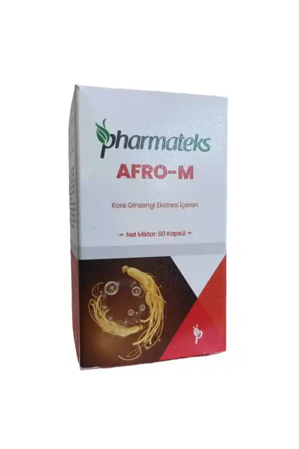 AFRO-M Kore Ginsengi Ekstresi İçeren 60 Kapsül, Pharmateks