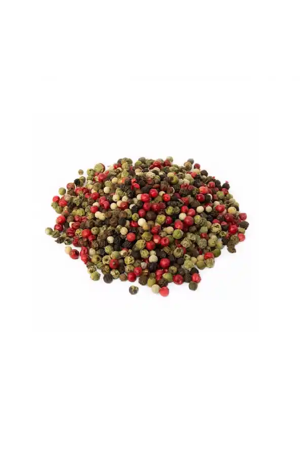 Akbiber, Karabiber, Yeşil ve Kırmızı Karabiber Tane Karışık 250 gr, Derya Eren
