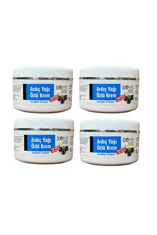 Ardıç Yağı Özlü (Kantaron özü ilaveli) Krem 100g 4Adet, Lokman Aktar