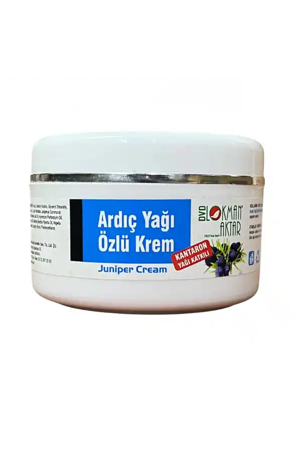 Ardıç Yağı Özlü (Kantaron özü ilaveli) Krem 100g 4Adet, Lokman Aktar