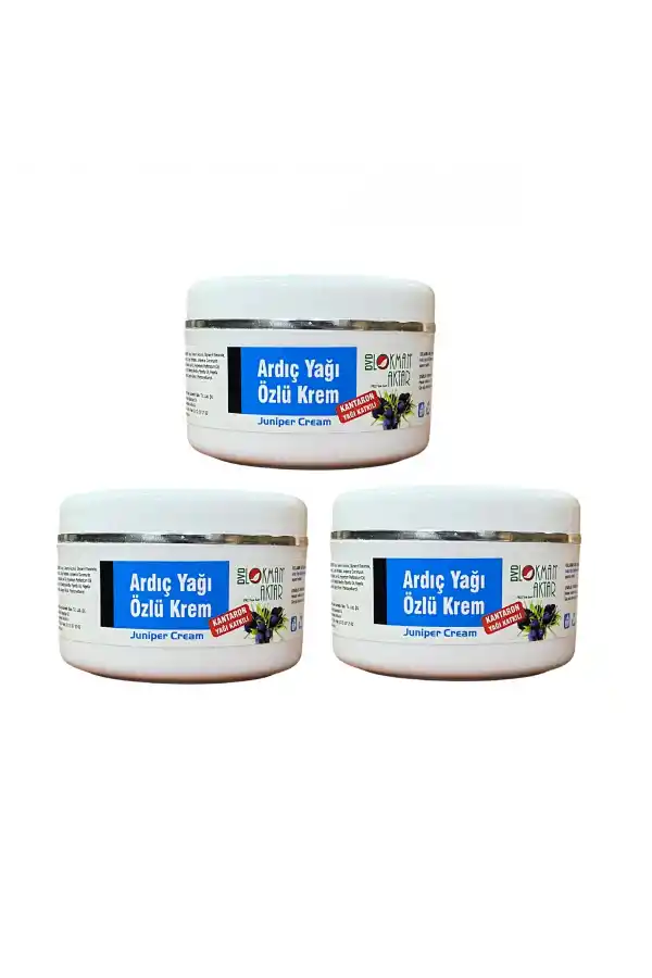 Ardıç Yağı Özlü Krem 100 ml x 3 adet, Lokman Aktar