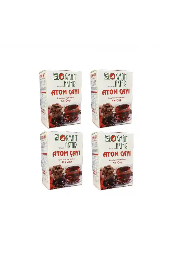 Atom Çayı 4 Adet x 180 G, Lokman Aktar