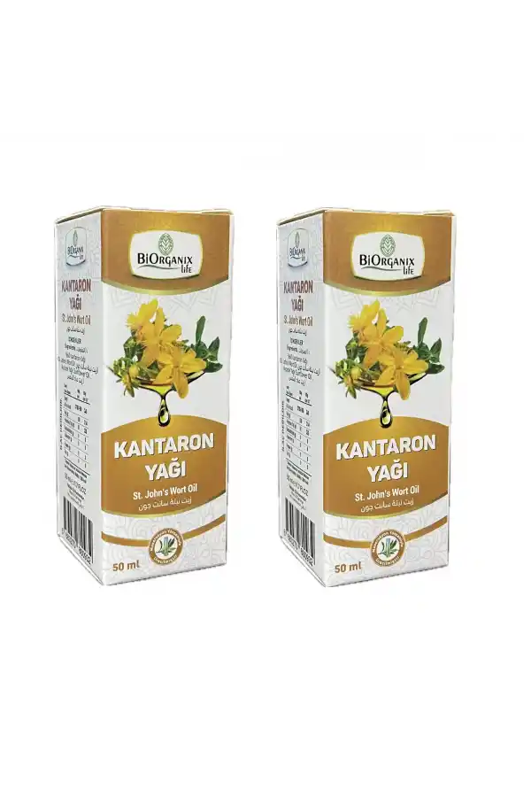 Biorganix life Kantaron Yağı 50 Cc 2Adet