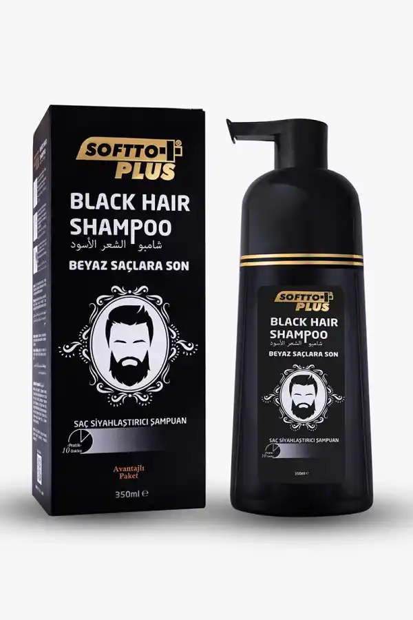 Softto Plus Black Hair Siyahlaştırıcı Şampuan 350 ml