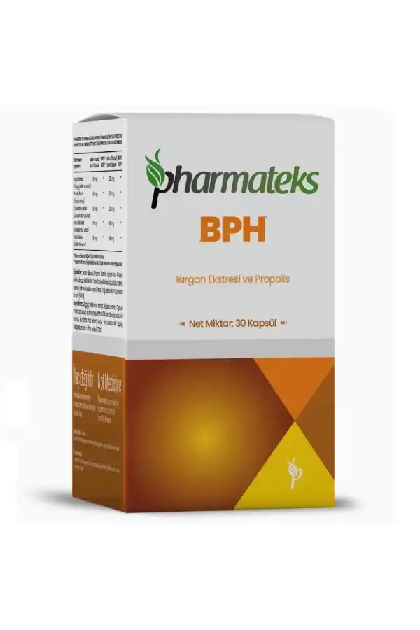 BPH Isırgan ve Propolis Ekstresi içeren 30 Kapsül, Pharmateks