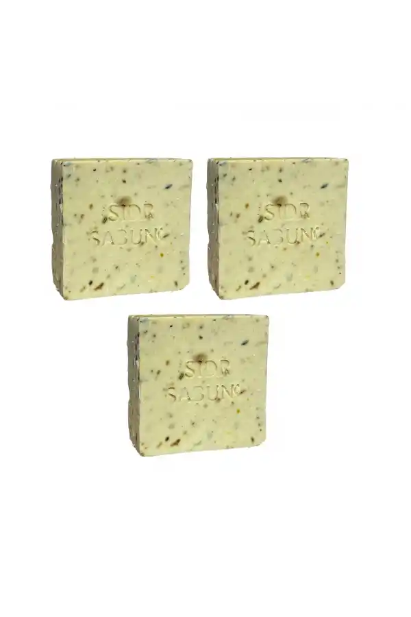 Sidr (Arabistan Kirazı) Yaprağı Sabunu 140-150gr 3 adet, Derya Eren