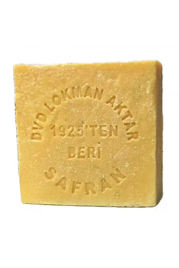 Doğal El Yapımı Safran Sabunu 1 Adet, Lokman Aktar