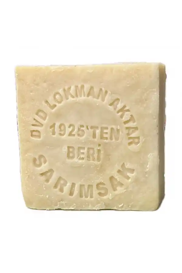 Doğal El Yapımı Sarımsak Sabunu 1 Adet, Lokman Aktar