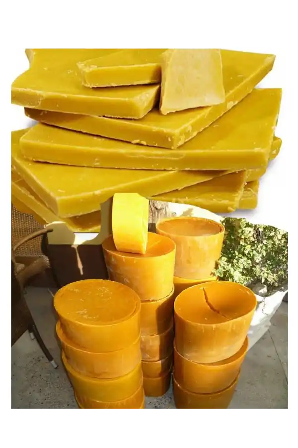 Doğal Bal Mumu (110 °Cda 12 saat süreyle sterilize edilmiş Balmumu ), 500 gr, Derya Eren