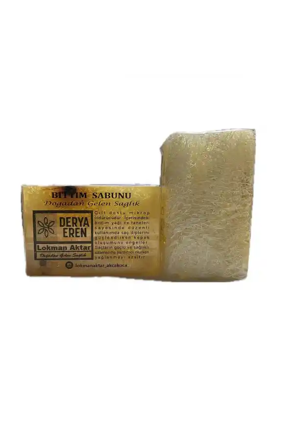 Doğal Kabak Lifli Bıttım Sabunu 100-120gr 1Adet, Derya Eren