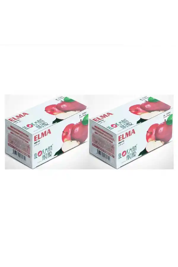 Elma Çayı 20 Li Süzen Poşet 2Adet, Lokman Aktar