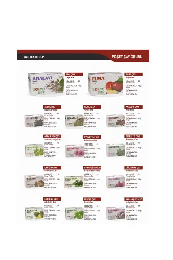 Enginar Çayı Süzen Poşet 20 x 2 G, Lokman Aktar