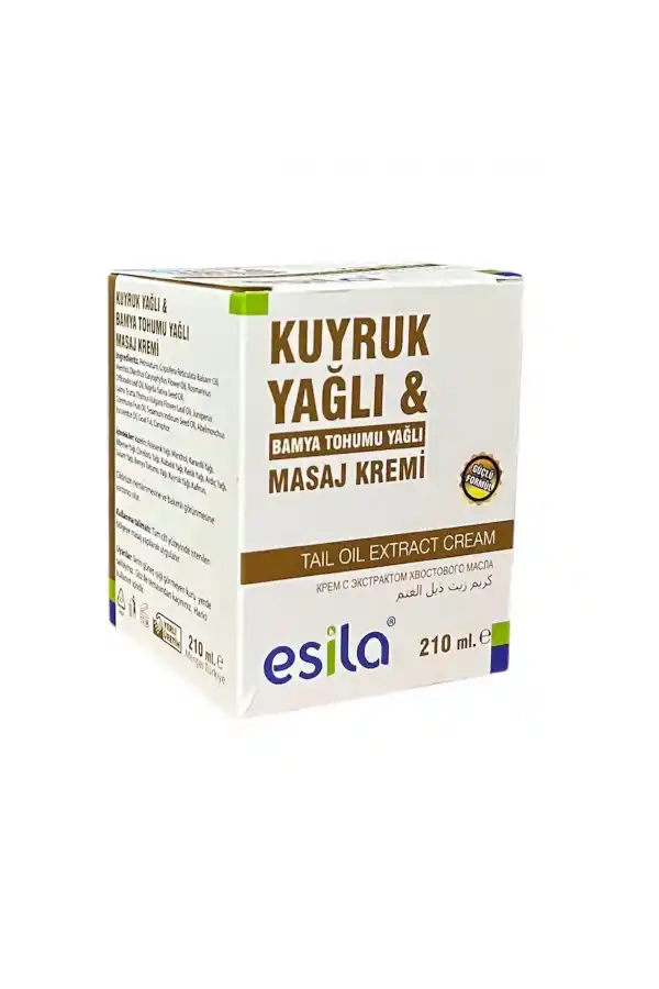 Kuyruk Yağı masaj Kremi 210 ml, Esila