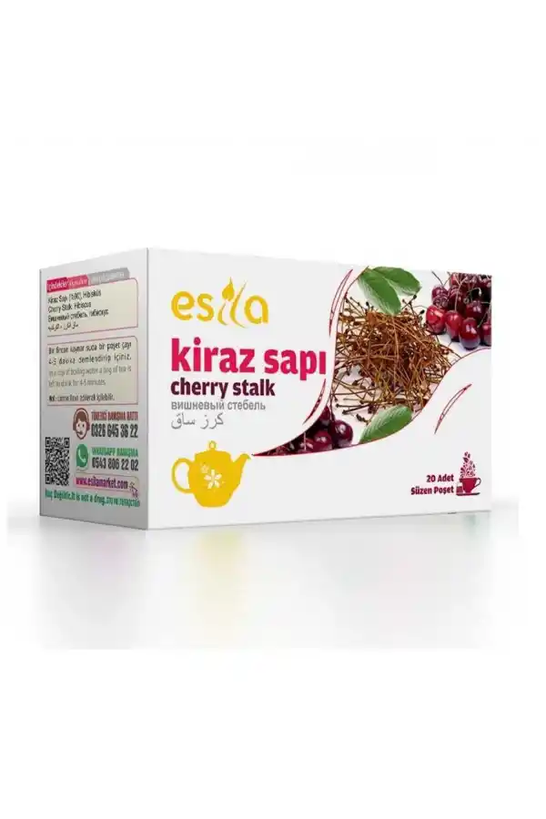 Esila Kiraz Sapı karışık Çayı 20li süzen poşet