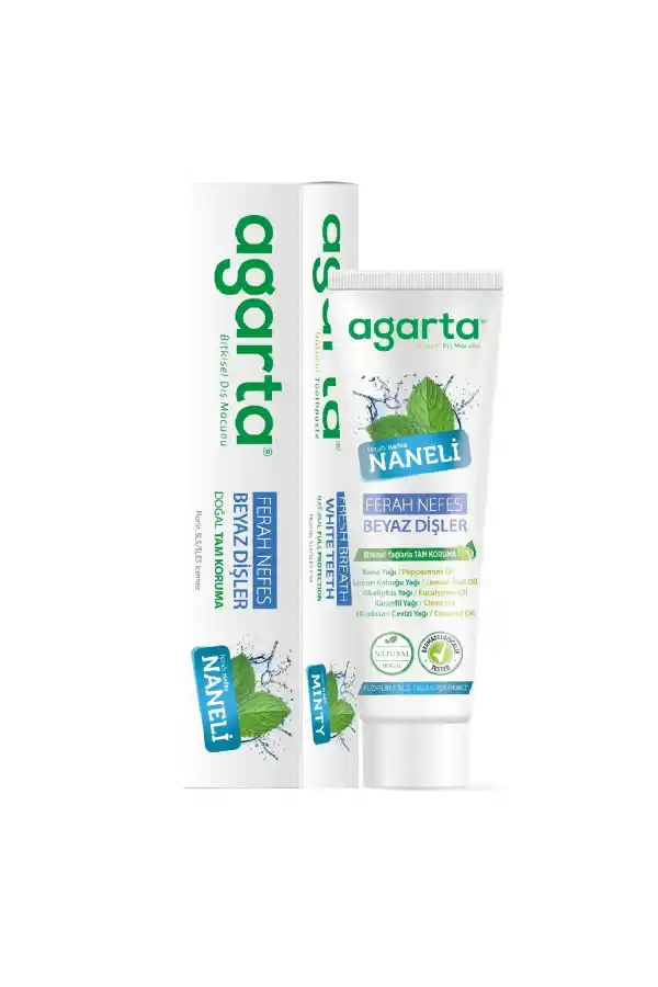 Florürsüz Doğal Naneli Diş Macunu 100 ml/130 Gr