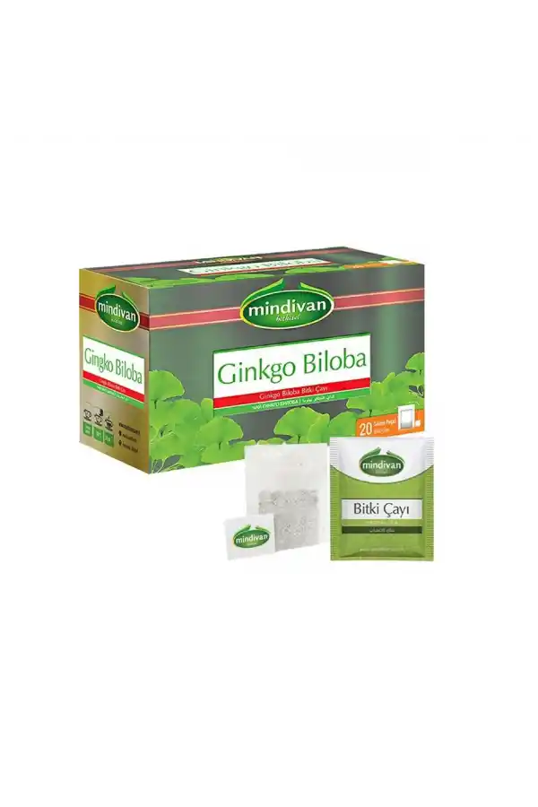 Mindivan Ginkgo Biloba Çayı 20 Li Süzen Poşet 1Adet