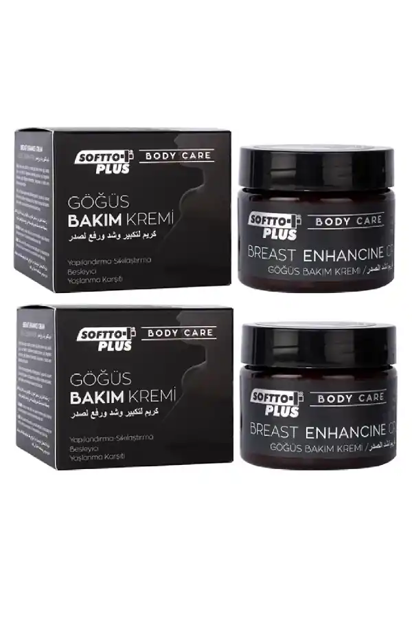 Göğüs Bakım Kremi 100ml, 2Adet, Softto Plus