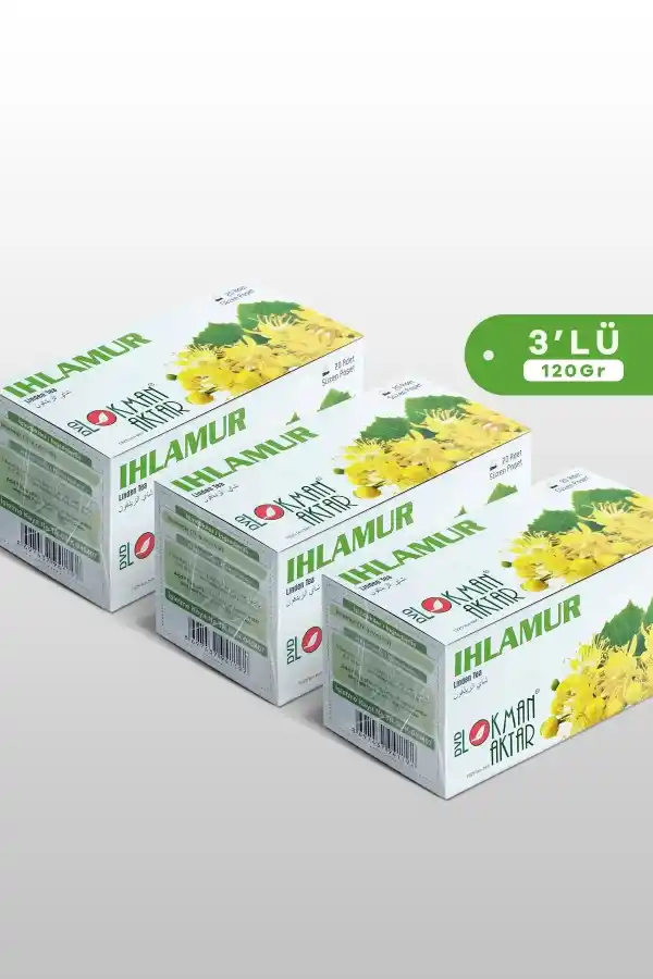 Ihlamur Çayı 20 Li Süzen Poşet 3lü set, Lokman Aktar