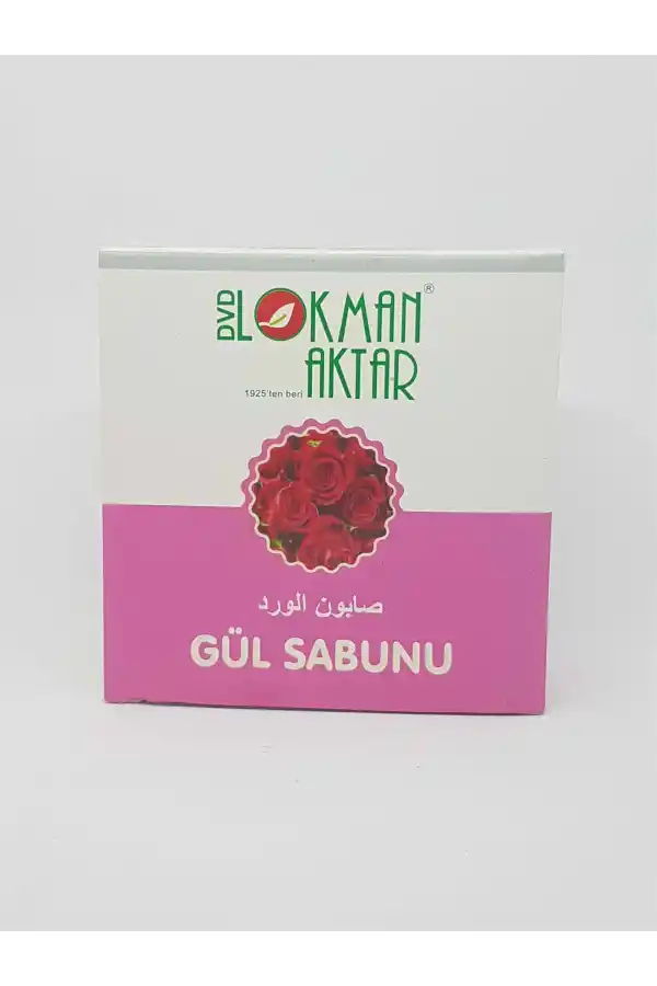Doğal Gül Sabunu 1Adet, Lokman Aktar