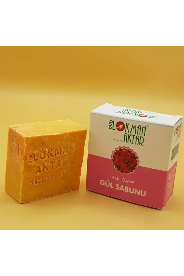 Doğal Gül Sabunu 1Adet, Lokman Aktar
