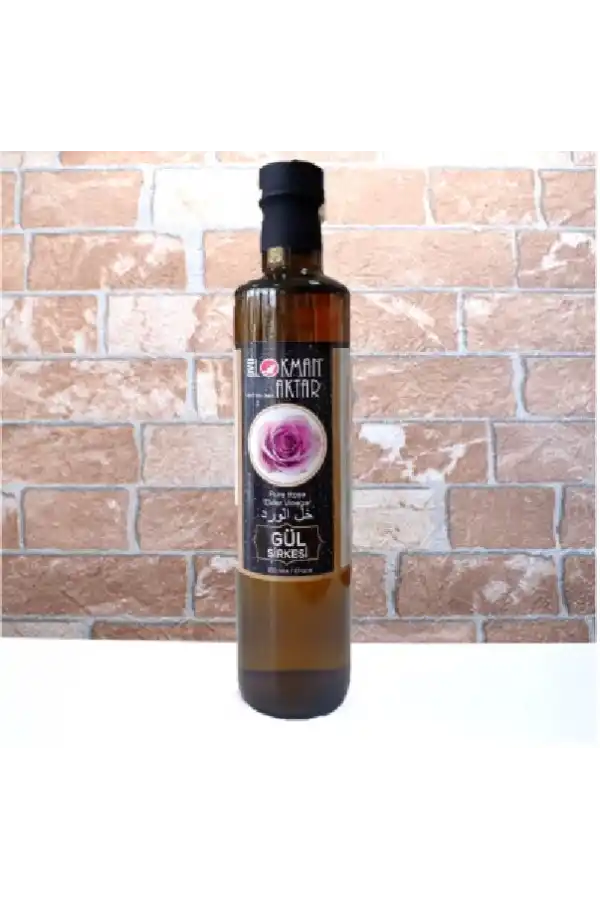 Gül Sirkesi, Katkısız, Doğal, 500ml 2Adet, Lokman Aktar