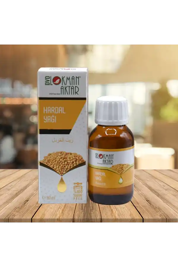 Hardal Tohumu Yağı 50 Cc , Lokman Aktar