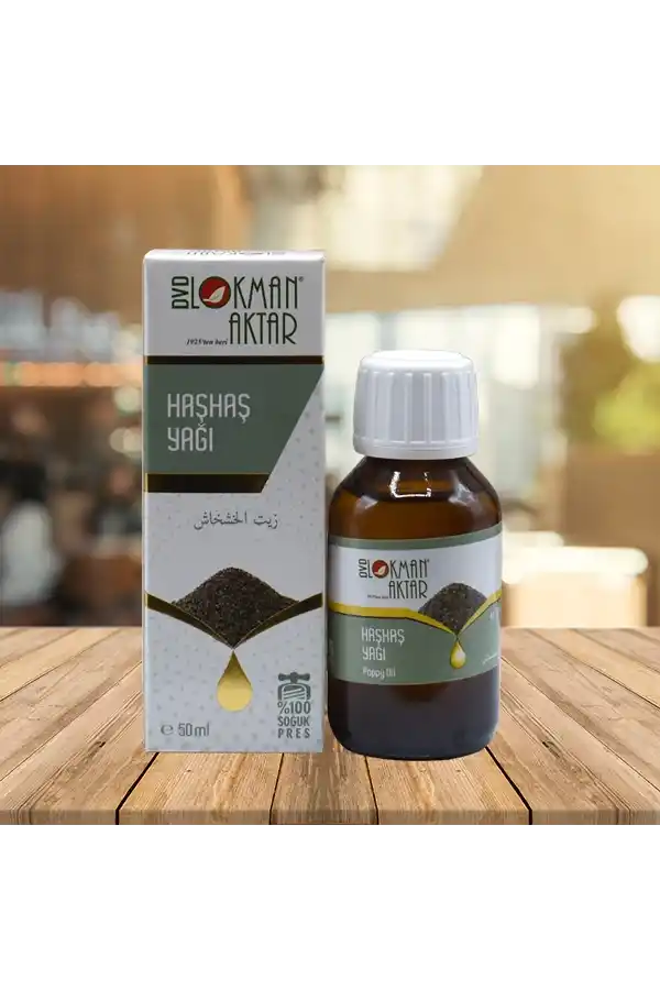 Haşhaş Yağı 50 Cc 1Adet, Lokman Aktar