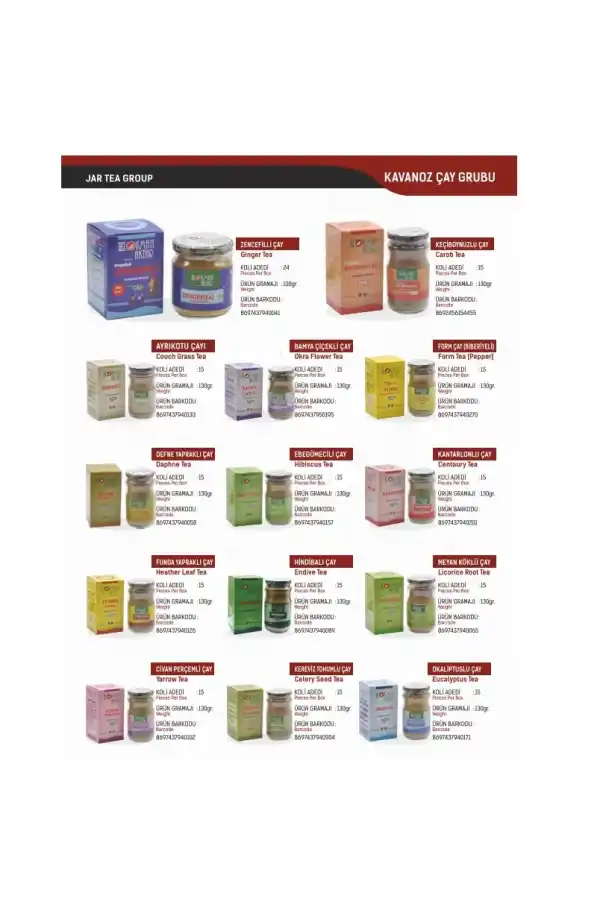 Hindiba karışımlı Çay 130g 1Adet, Lokman Aktar