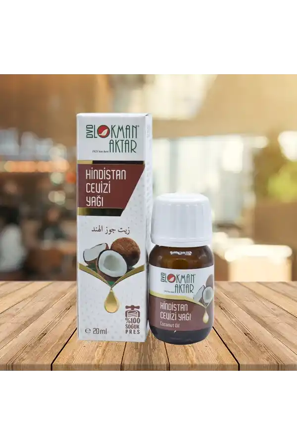 Hindistan Cevizi Yağı 50 ml, Lokman Aktar