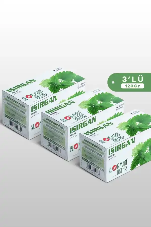 Isırgan Çayı 20 Li Süzen Poşet 3lü set, Lokman Aktar
