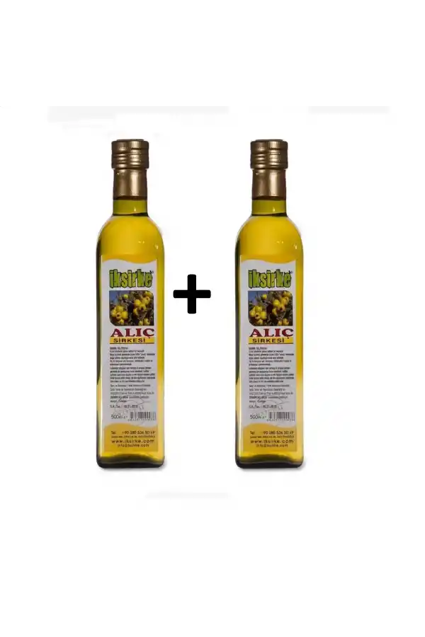 İksirke Katkısız Doğal Alıç Sirkesi 500 ML 2Adet