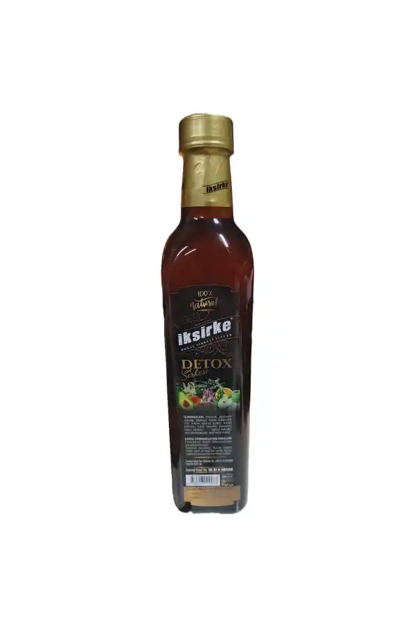Iksirke Katkısız Detox Sirkesi 500 ML 2Adet