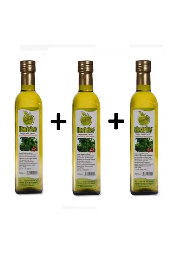 Iksirke Katkısız Ekşi Elma Sirkesi 500 ML 3Adet