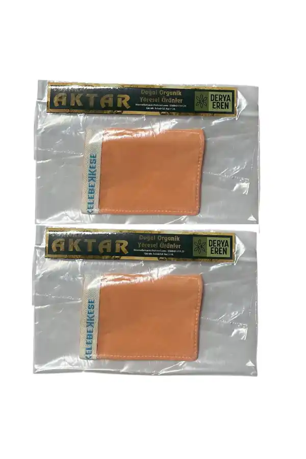 İpek Kese (Parmak geçmeli) Yüz İçin Saf ipek (7,5* 10,5cm),2 Adet, Derya Eren