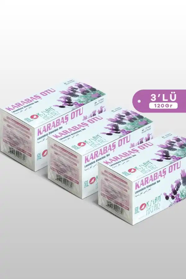Karabaş Çayı 20 Li Süzen Poşet 3lü set, Lokman Aktar