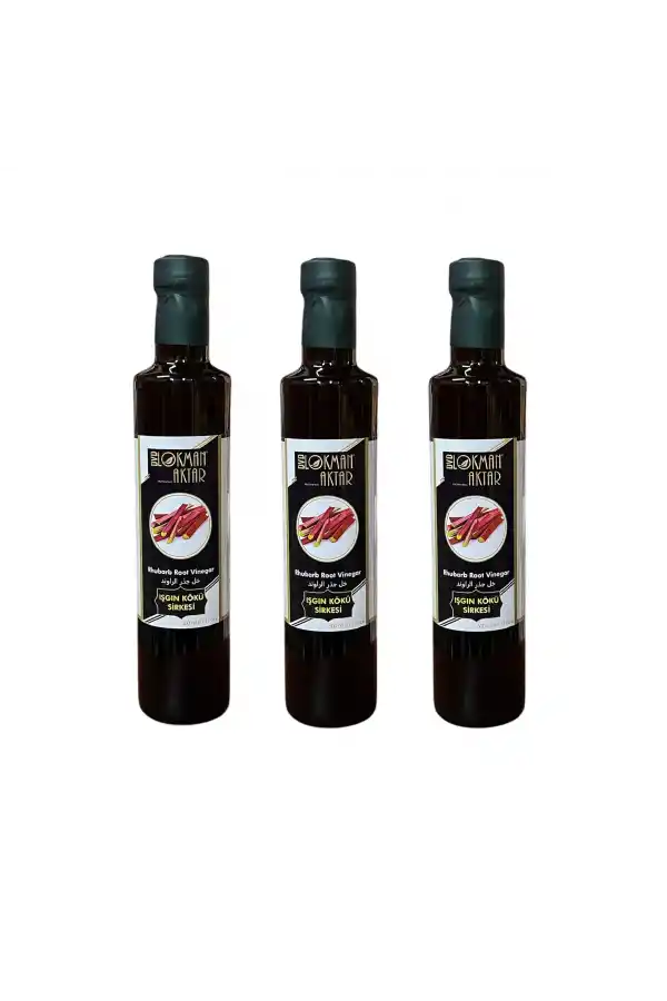 Işkın Sirkesi, Katkısız, Doğal, ışkın 500ml 3 Adet, DVD Lokman Aktar