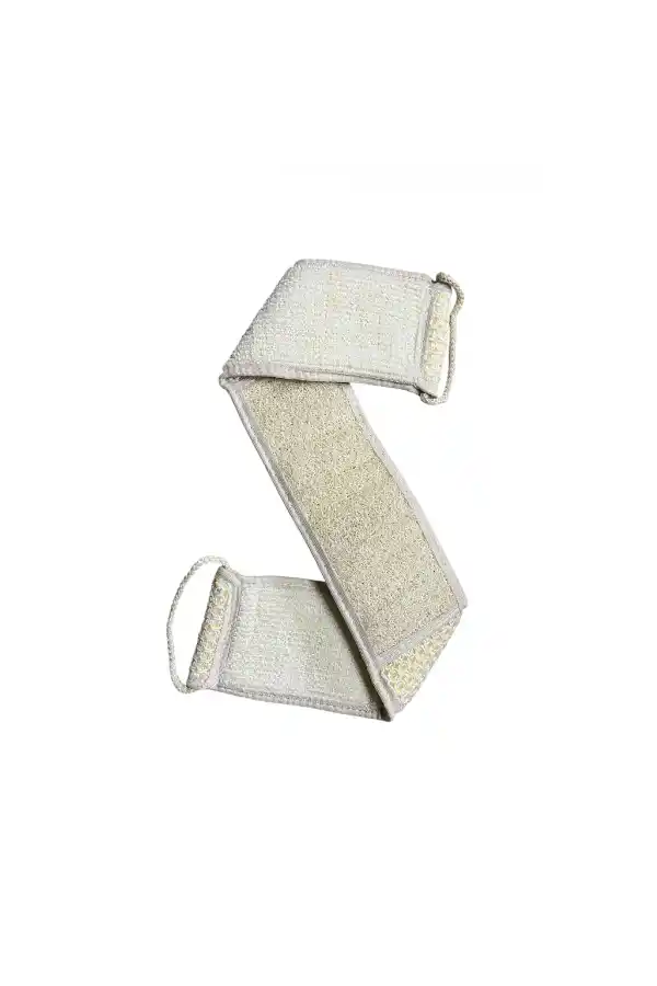 Kabak ve Mısır Lifli Çift Yüzlü Banyo Sırt Kesesi (86*10,5 cm),3 Adet, Derya Eren