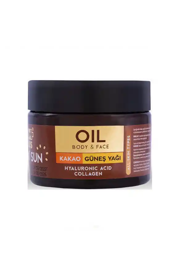 Softto Plus Kakao (Cacao Sun) Bronzlaştırıcı Güneş Yağı Yüz ve Vücut 100ml