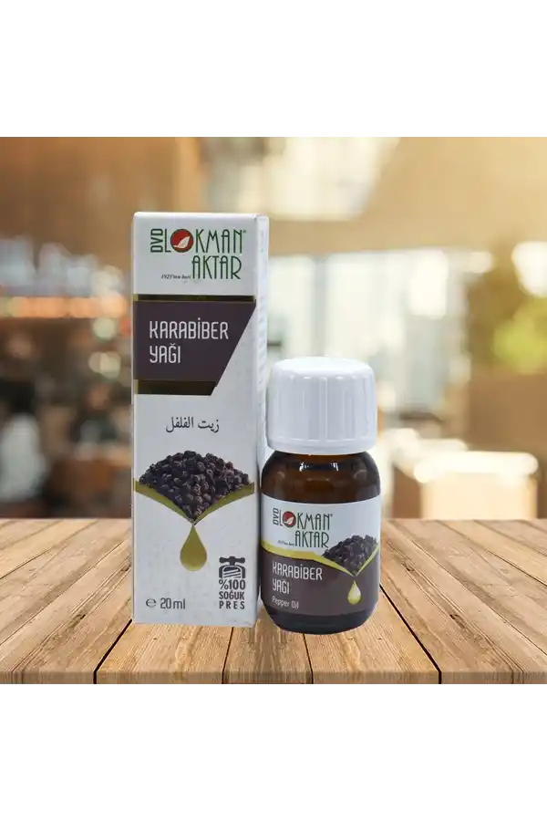 Karabiber Tohumu Yağı 20 Cc 1Adet, Lokman Aktar